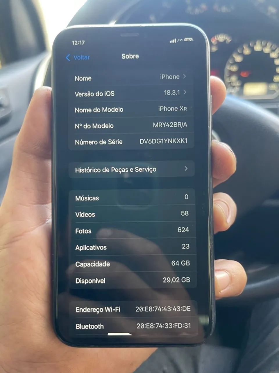 iPhone XR funcionando tudo perfeitamente 1000$