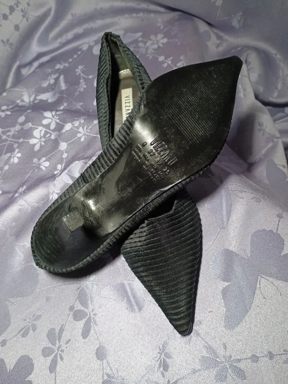 SCARPIN VIZZANO PRETO ACETINADO - Foto 3