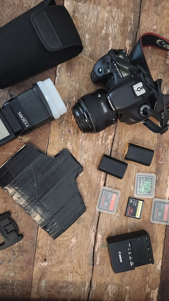 Para fotografar eventos e natureza - Canon 7d + equipamentos