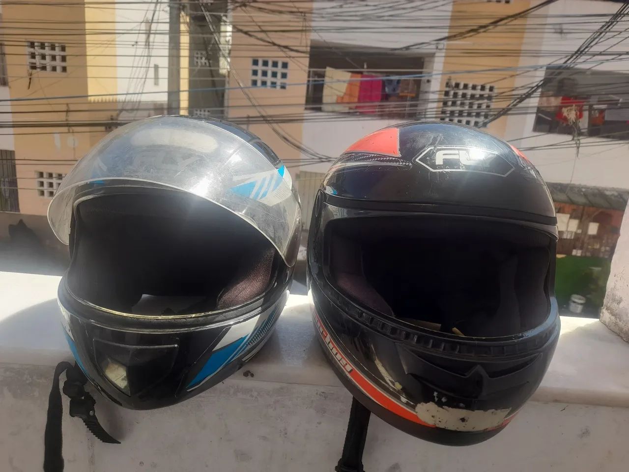 2 Capacetes da fly Moto - Estiloso e Seguro - Foto 2