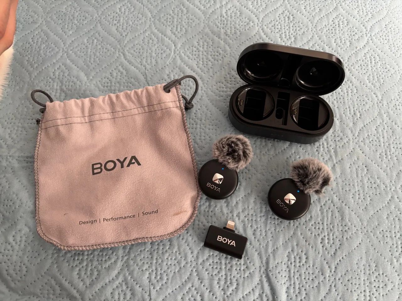 Microfone Sem Fio Boya Omic CC Lightning  - Foto 2
