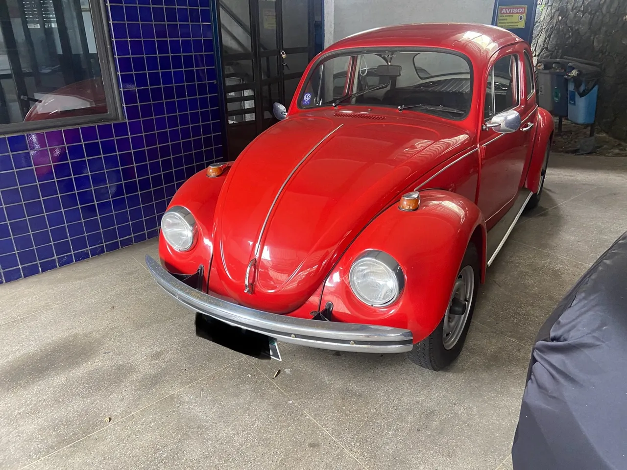 Fusca 1974 Chapa Preta de Coleção