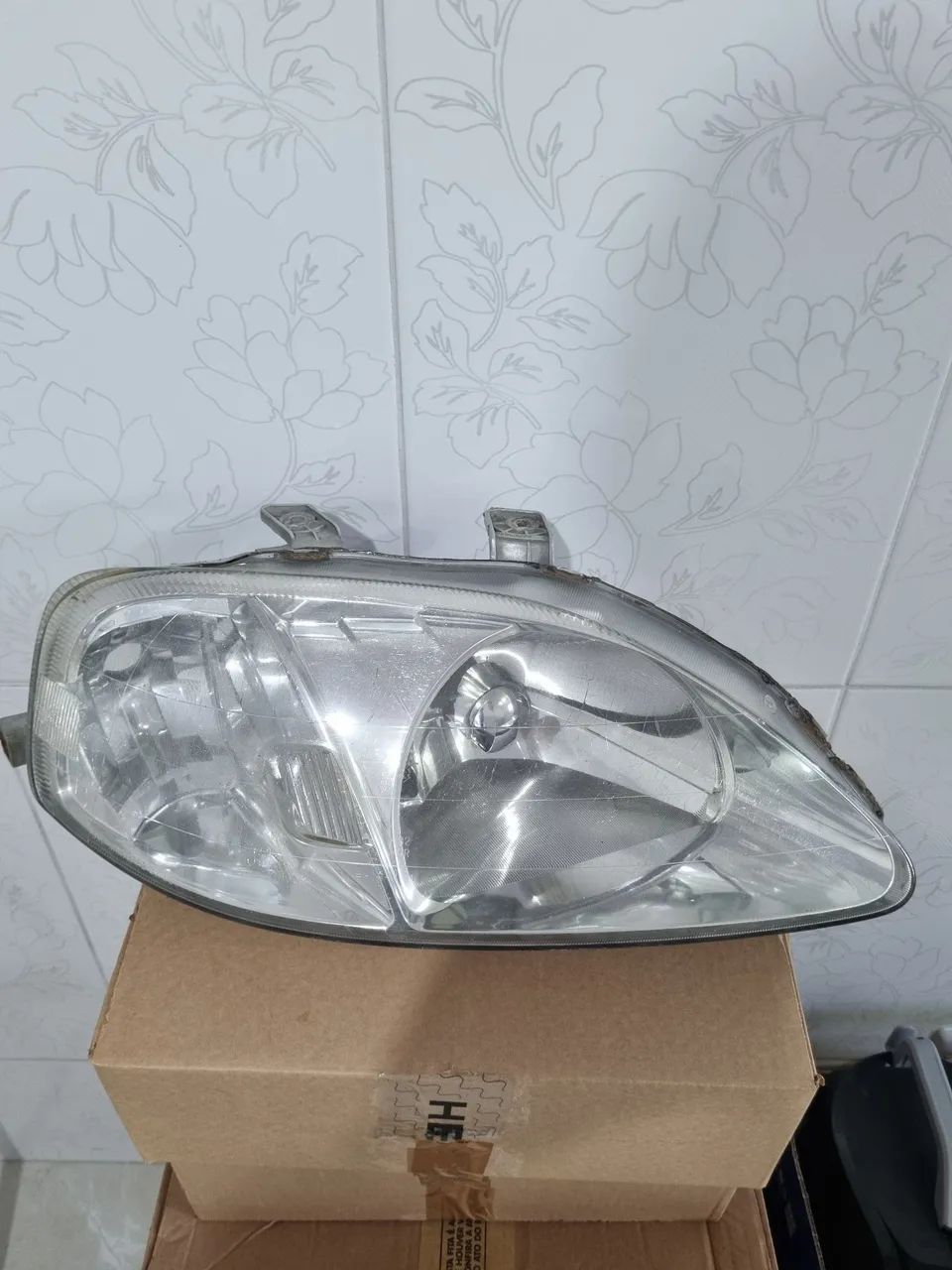 Farol honda civic 99-00 lado passageiro 