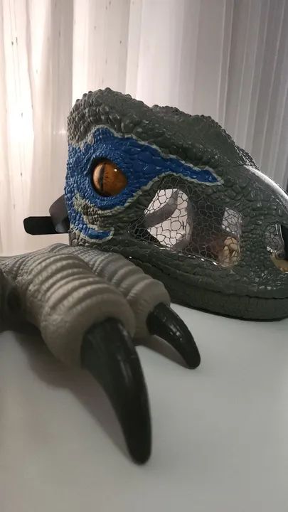 Máscara Jurassic World Dominion + Máscara  - Foto 4