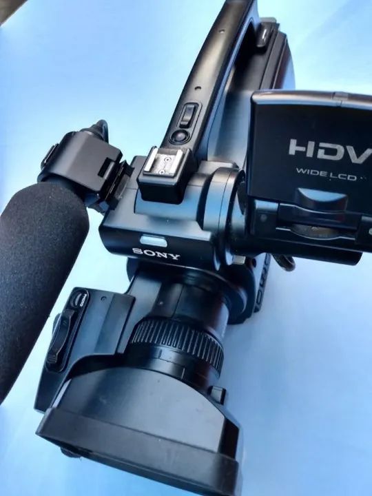 Filmadora profissional Sony HD 1000