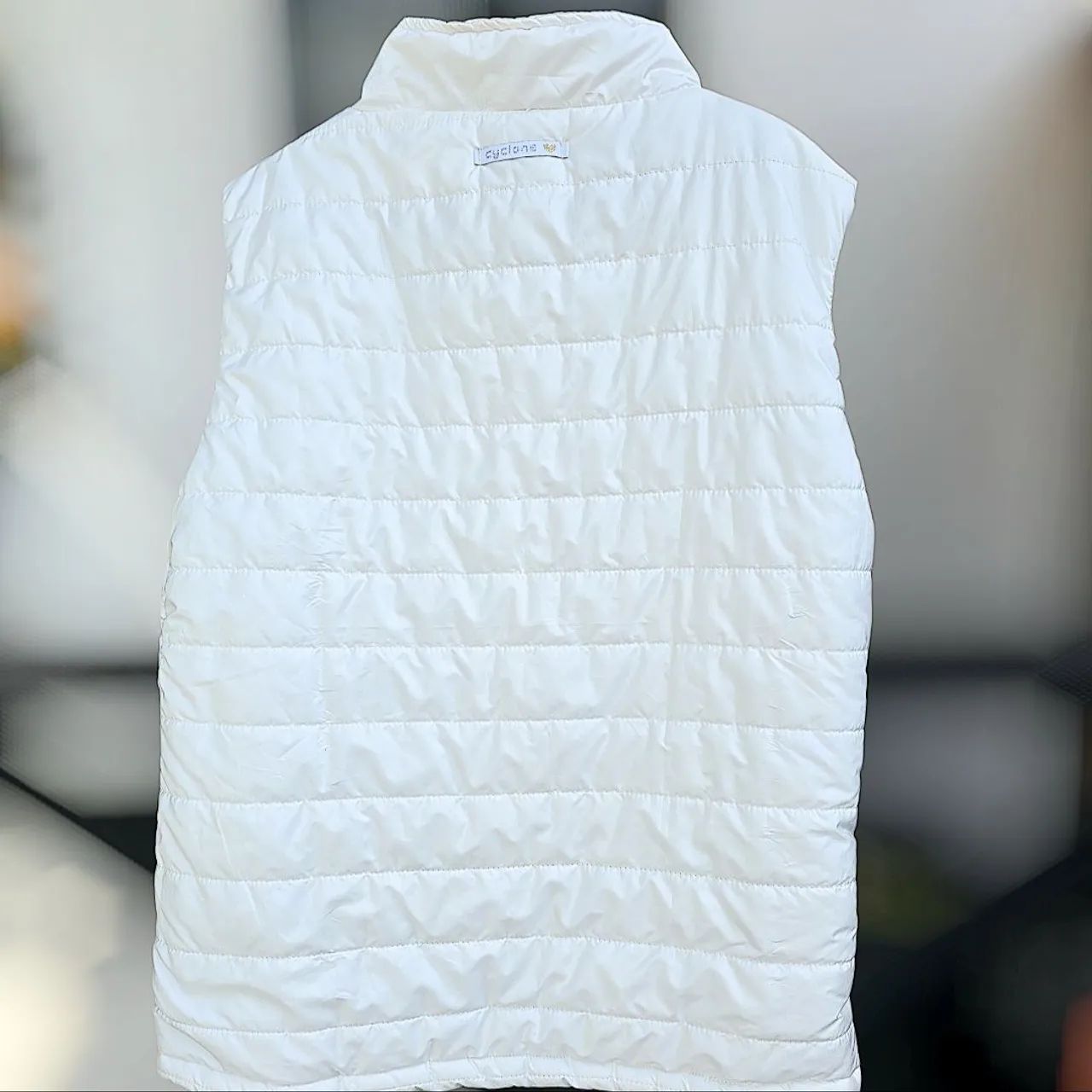 Colete Branco Premium Forrado com Zíper - Foto 4