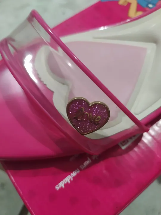 Sandália pink Molekinha