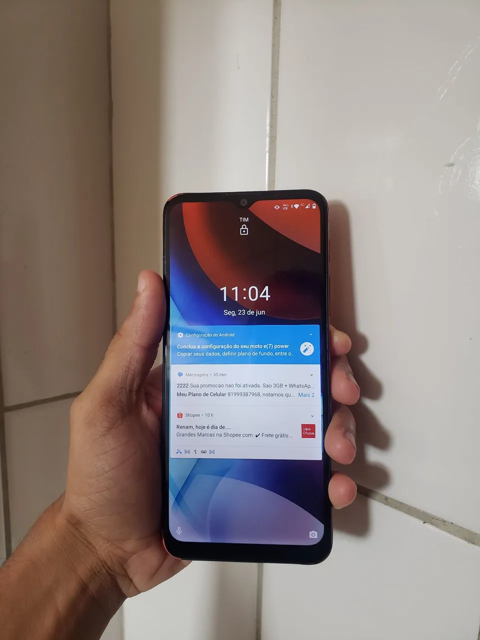 Moto E7 Power Excelente