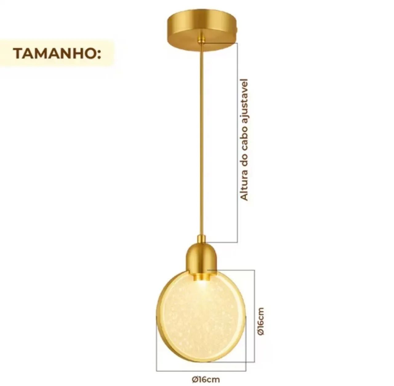 Pendente lustre cristal kit 2 unidades - Foto 2