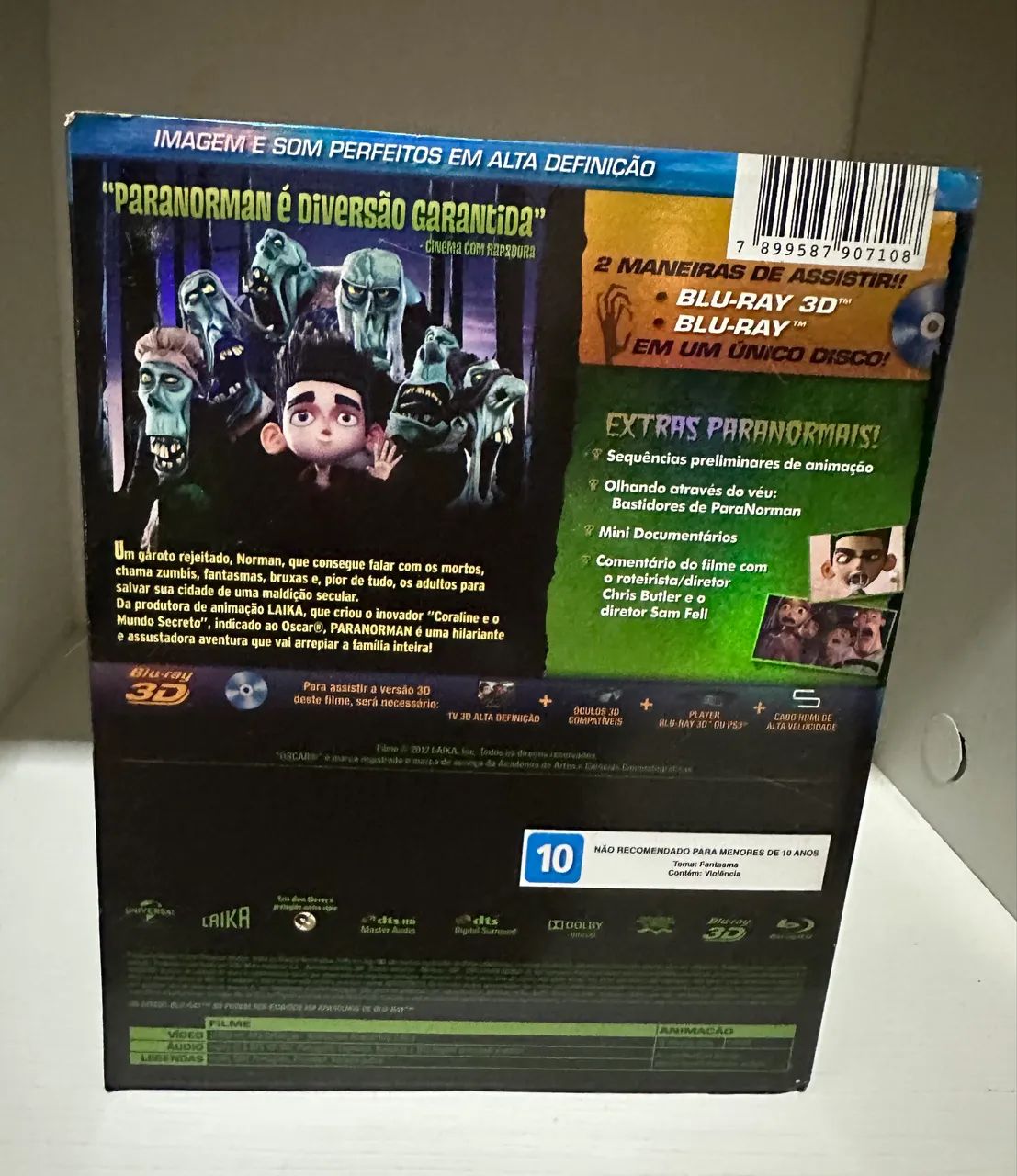 Blu Ray - Paranorman 3D - Foto 2
