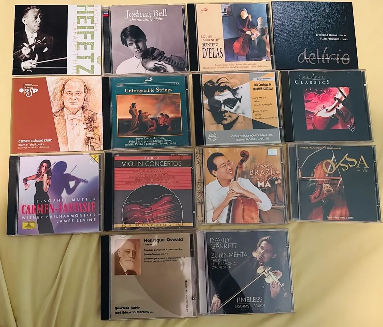  14 CDS de instrumentos de corda
