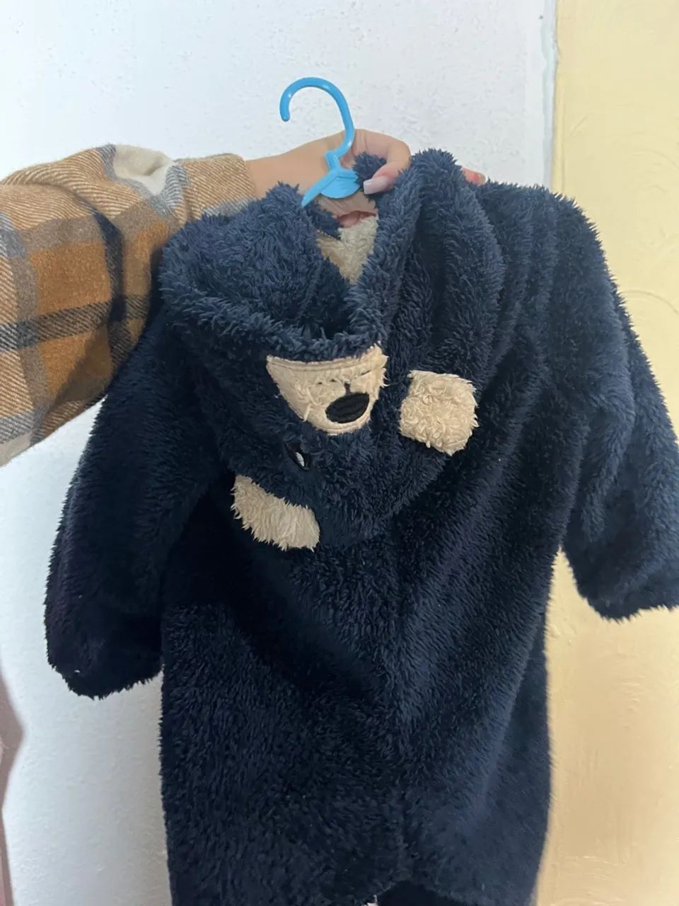Macacão Bebê Menino Urso Pelúcia - Foto 2
