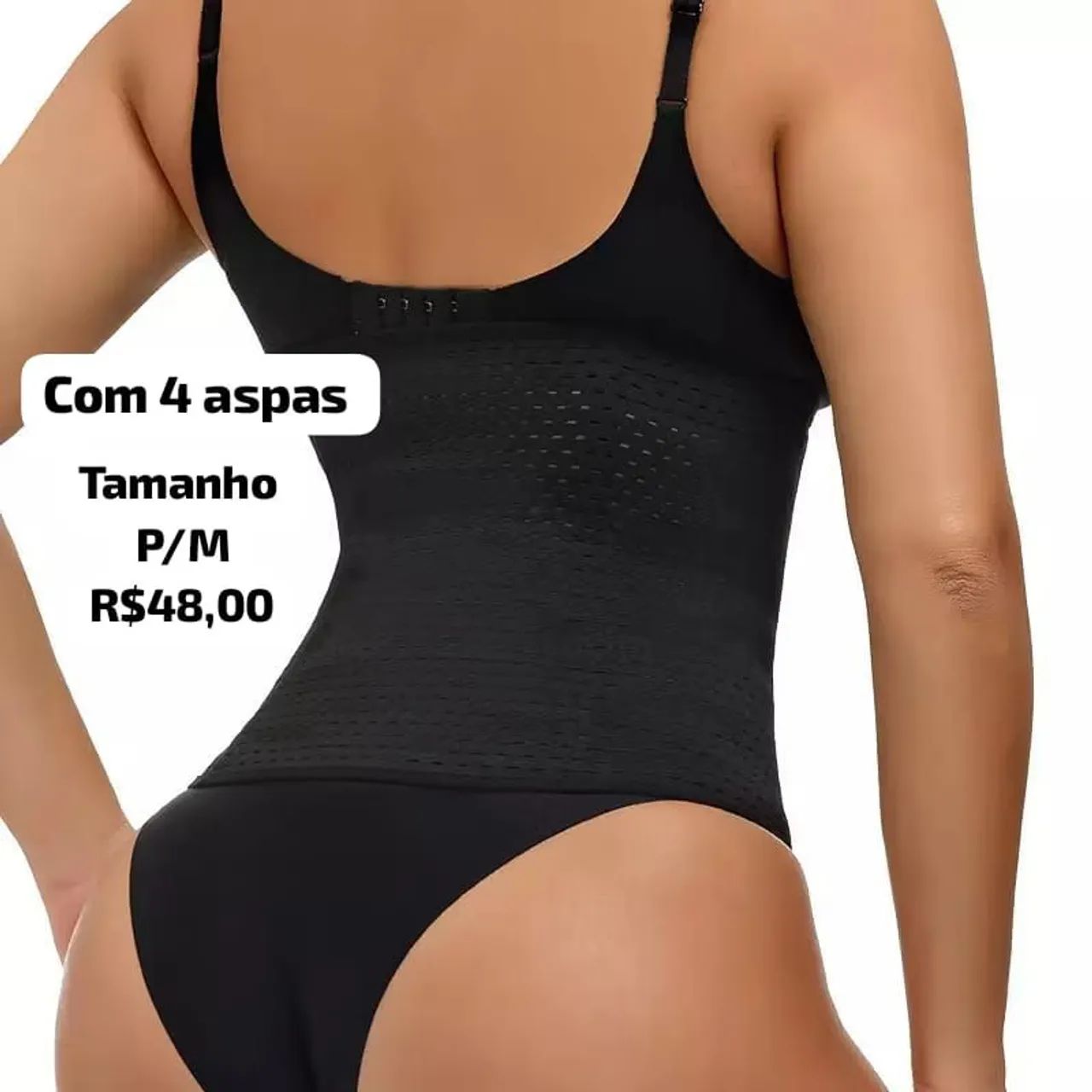 Cintura modeladora com 4 barbatanas - Foto 3
