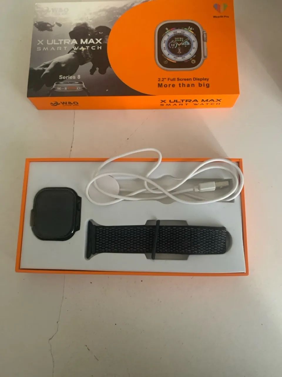 Smartwatch X Ultra Max Series 8 - Tela Grande 2.2" - Foto 2