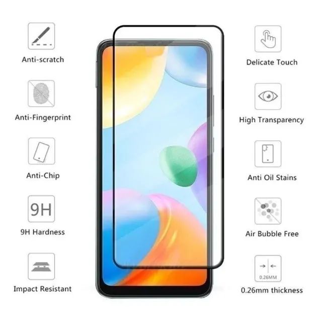 Película Vidro 3D Pra Xiaomi Note 8 Pro - Foto 2