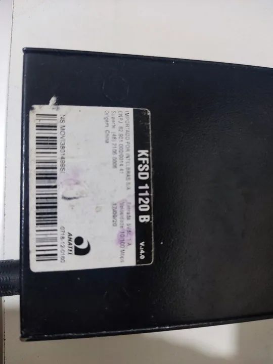 Conversor de Mídia Fast Monomodo WDM B 20 km Intebras KFSD 1120 B - Foto 2