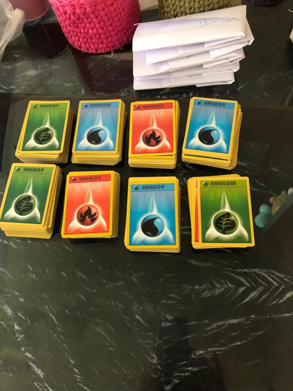 Lote 400 unidades energias variadas coleção antiga 1995 - Foto 3