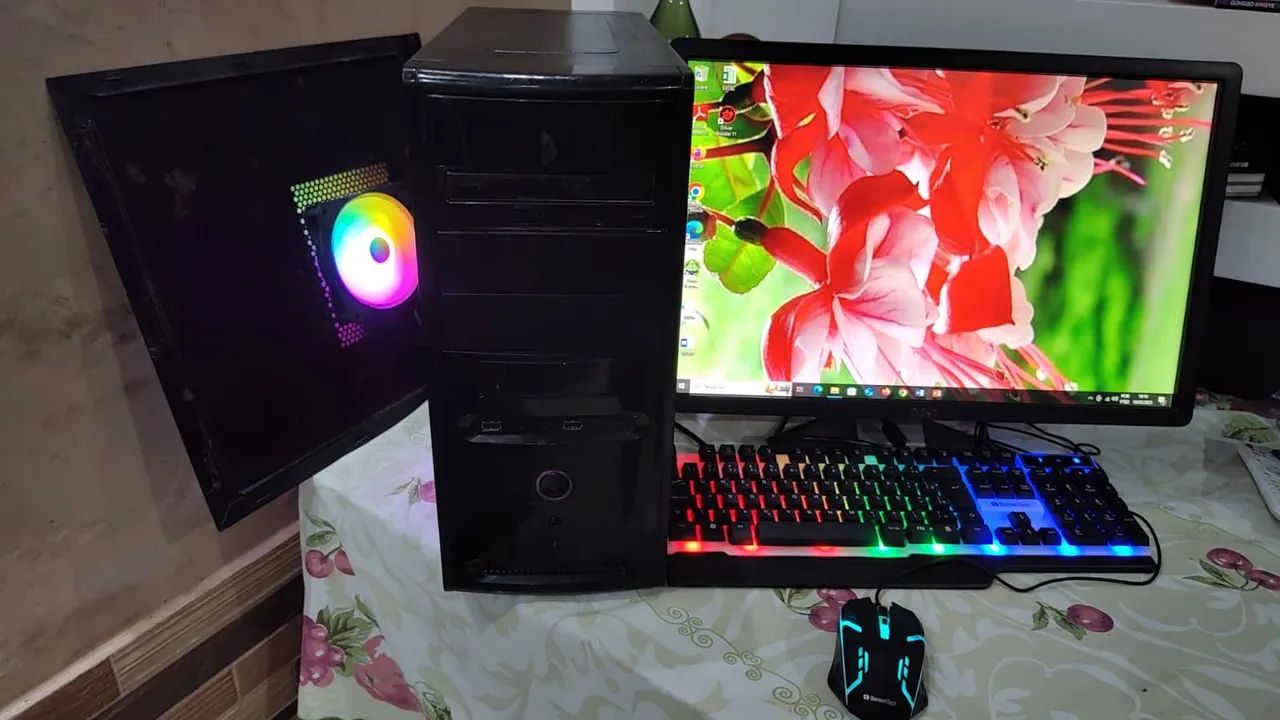 PC Core i3 sexta geração 22 polegadas. 8Gb DDR4 HD 500G  - Foto 2