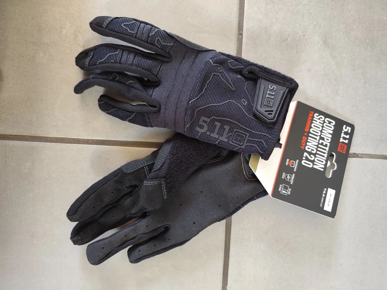 Luvas de Segurança 5.11 Competition Shooting 2.0