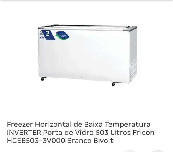 Freezer Horizontal 503 Litros Fricon