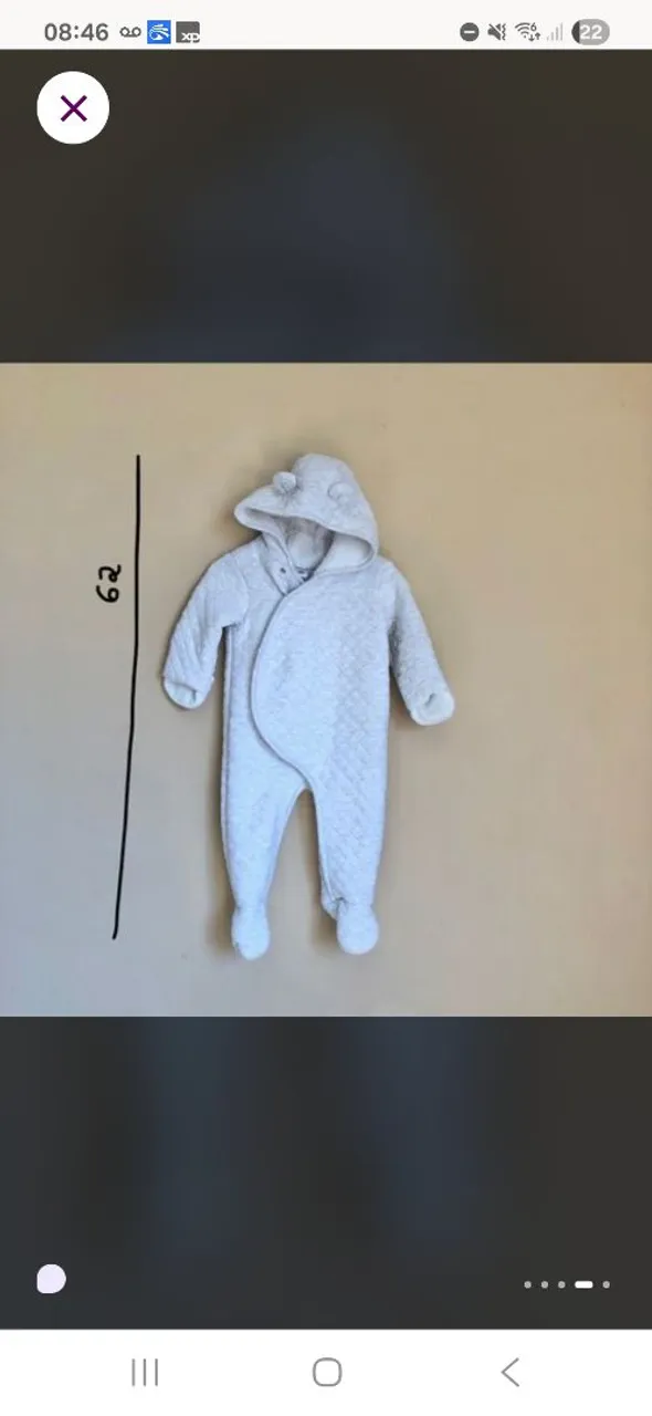 Macacão Bebê com Capuz e Orelhinhas
