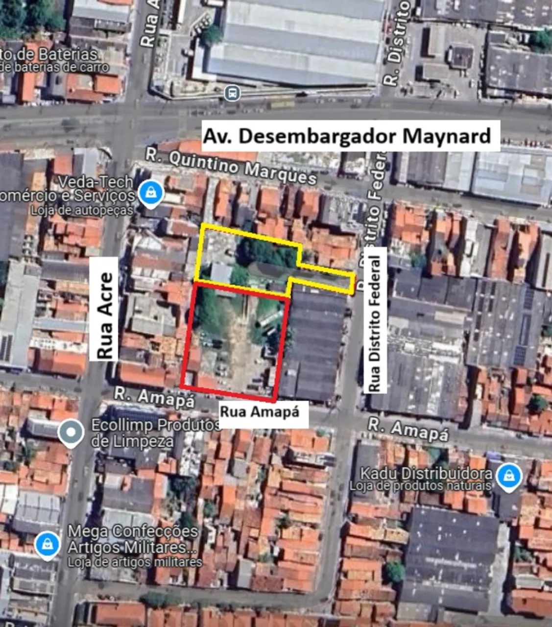 Terreno perfeito, dentro da cidade, livre para construção
