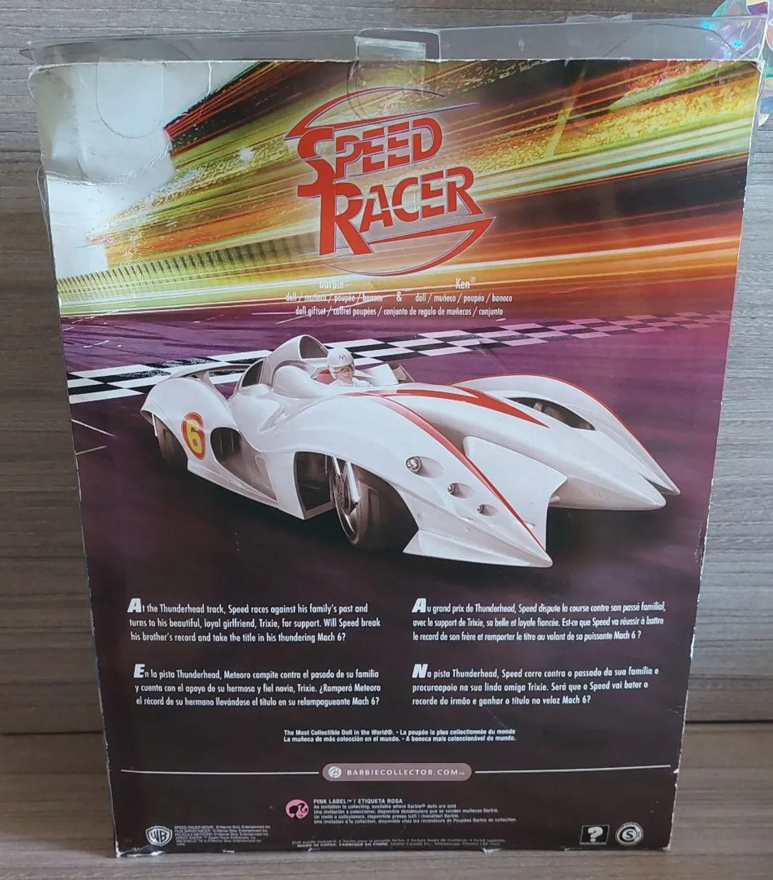 Bonecos Barbie Speed Racer Mattel  - Foto 4