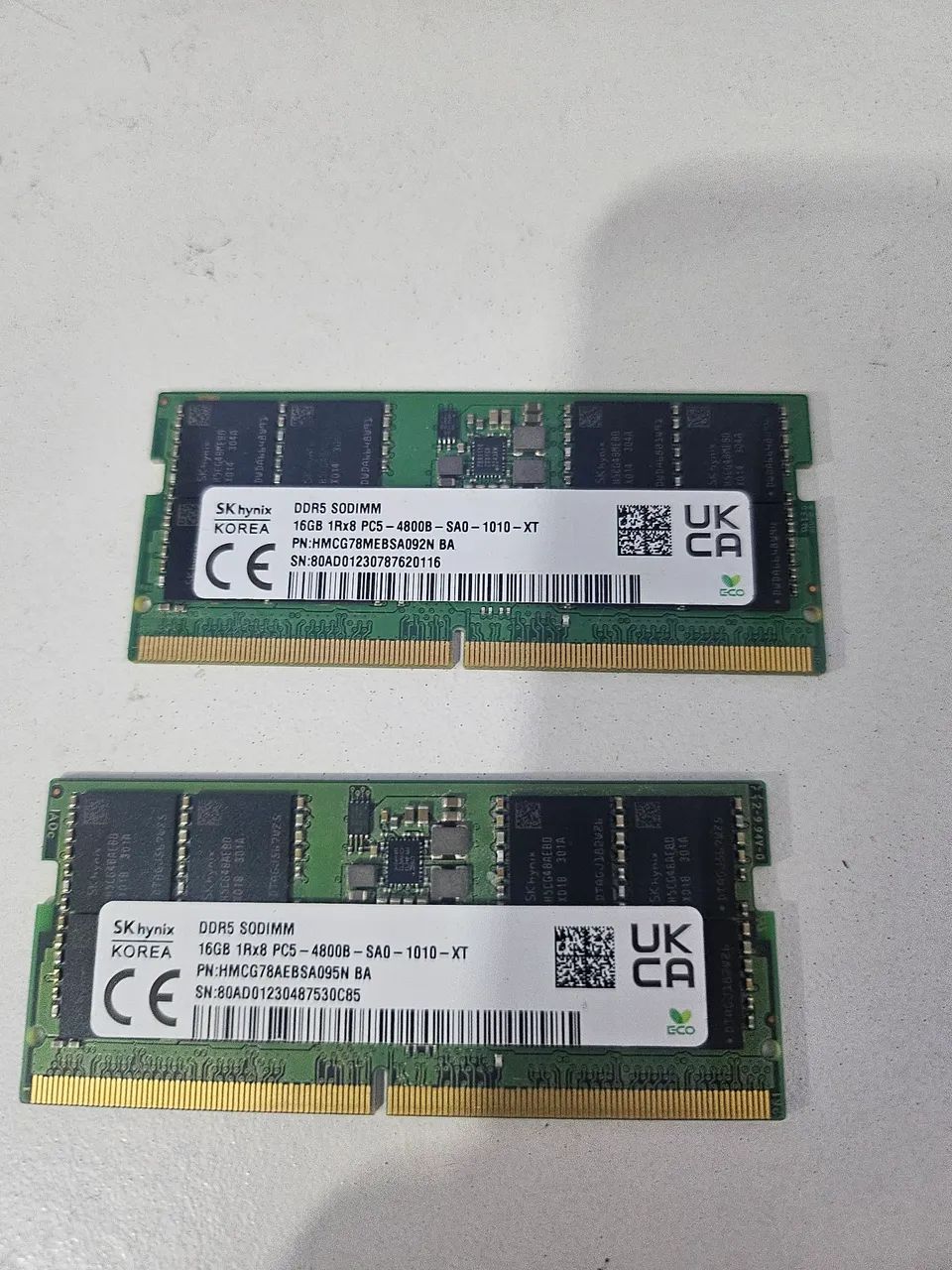 Memória RAM SK Hynix DDR5 2x16GB 4800MHz