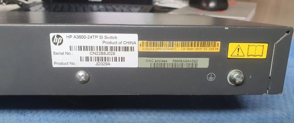 Switch Hp A3600-24tp Si 10/100 - H3c S3600 Series - Foto 5