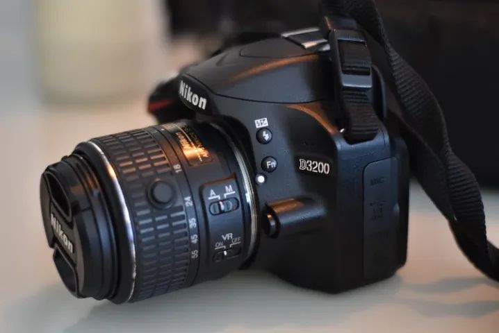 Câmera Nikon D3200 + Lente 18-55mm + Bolsa - Perfeita para Fotografia - Foto 5