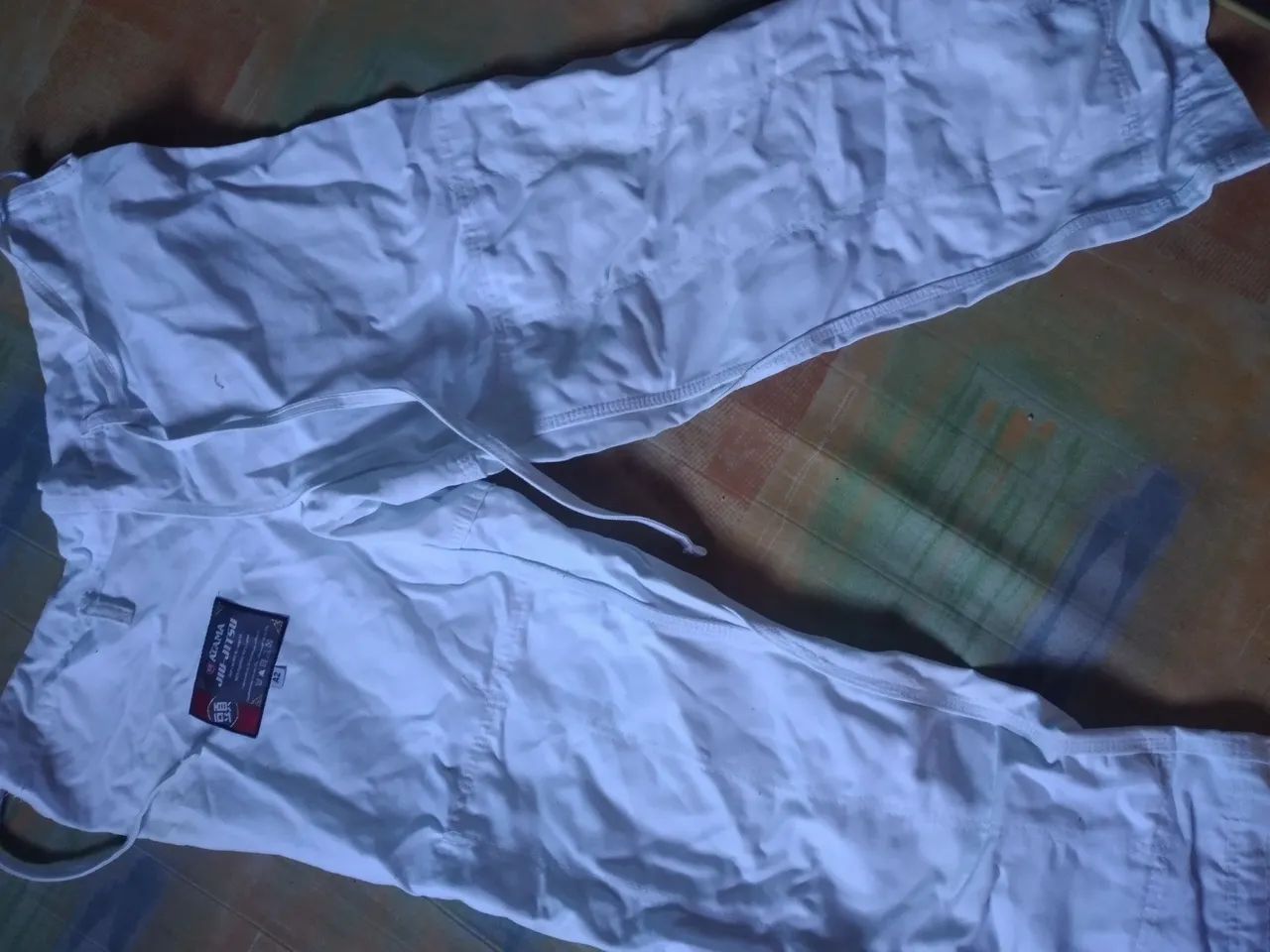 Kimono de Jiu-Jitsu Branco - Tamanho A - Foto 6