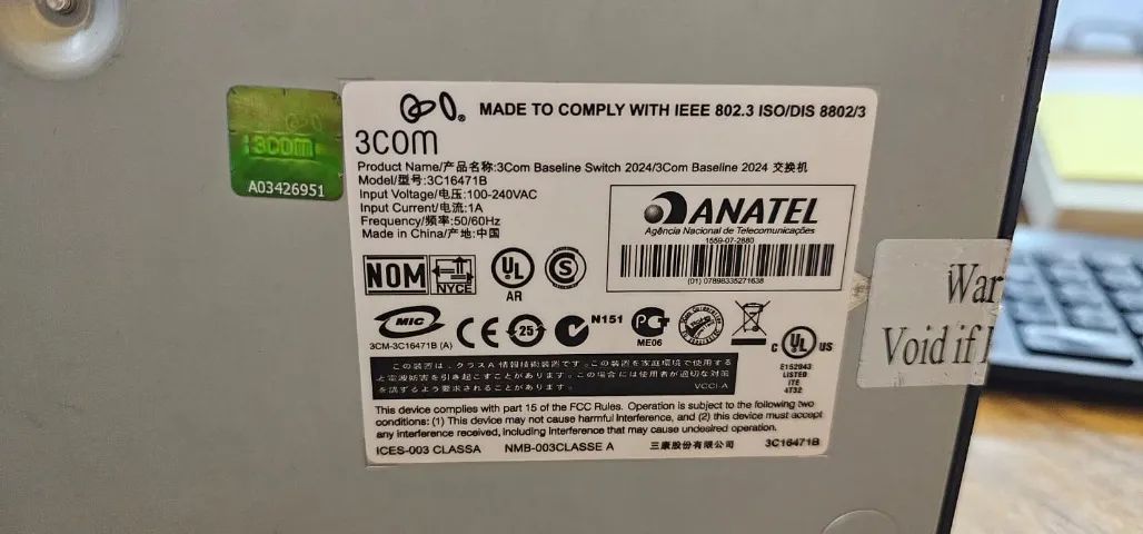 Switch 3com Baseline 2024 - Foto 2