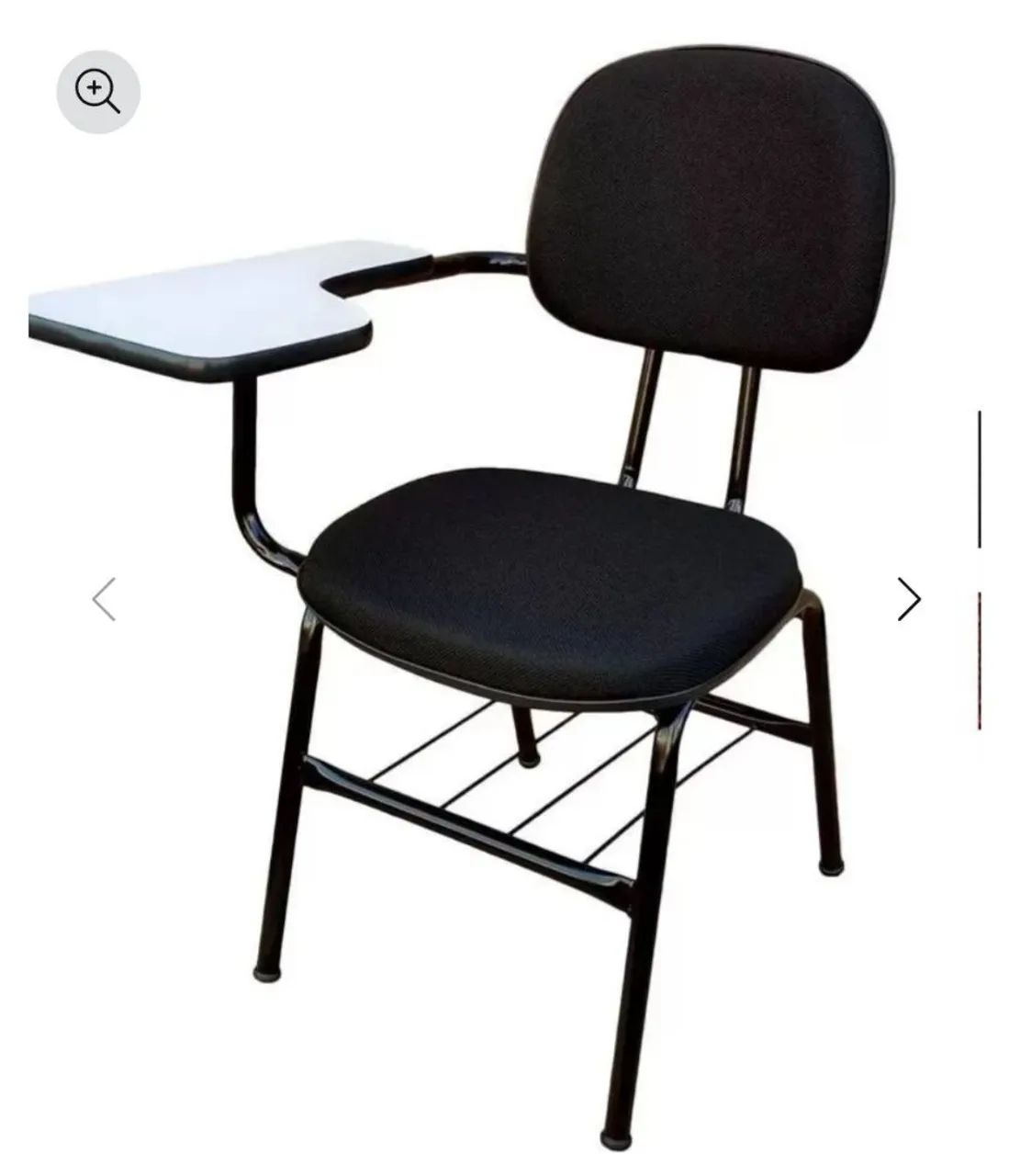 25 Cadeiras universitária com prancheta lateral