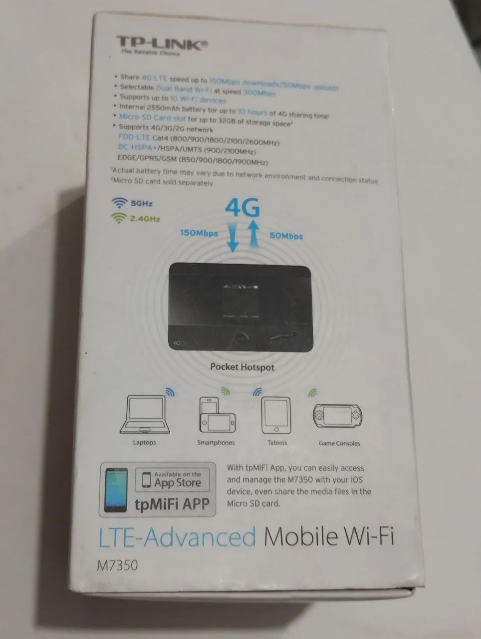 Modem Roteador Móvel TP Link M7350 - Foto 3