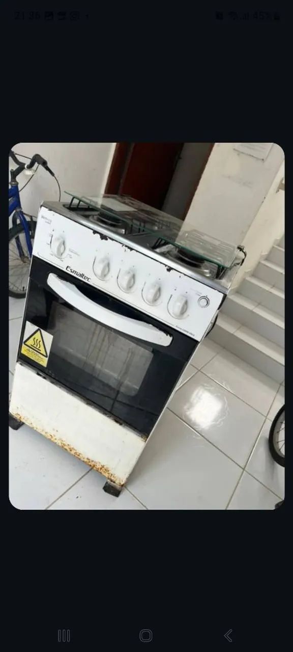 Fogão Esmaltec 4 bocas