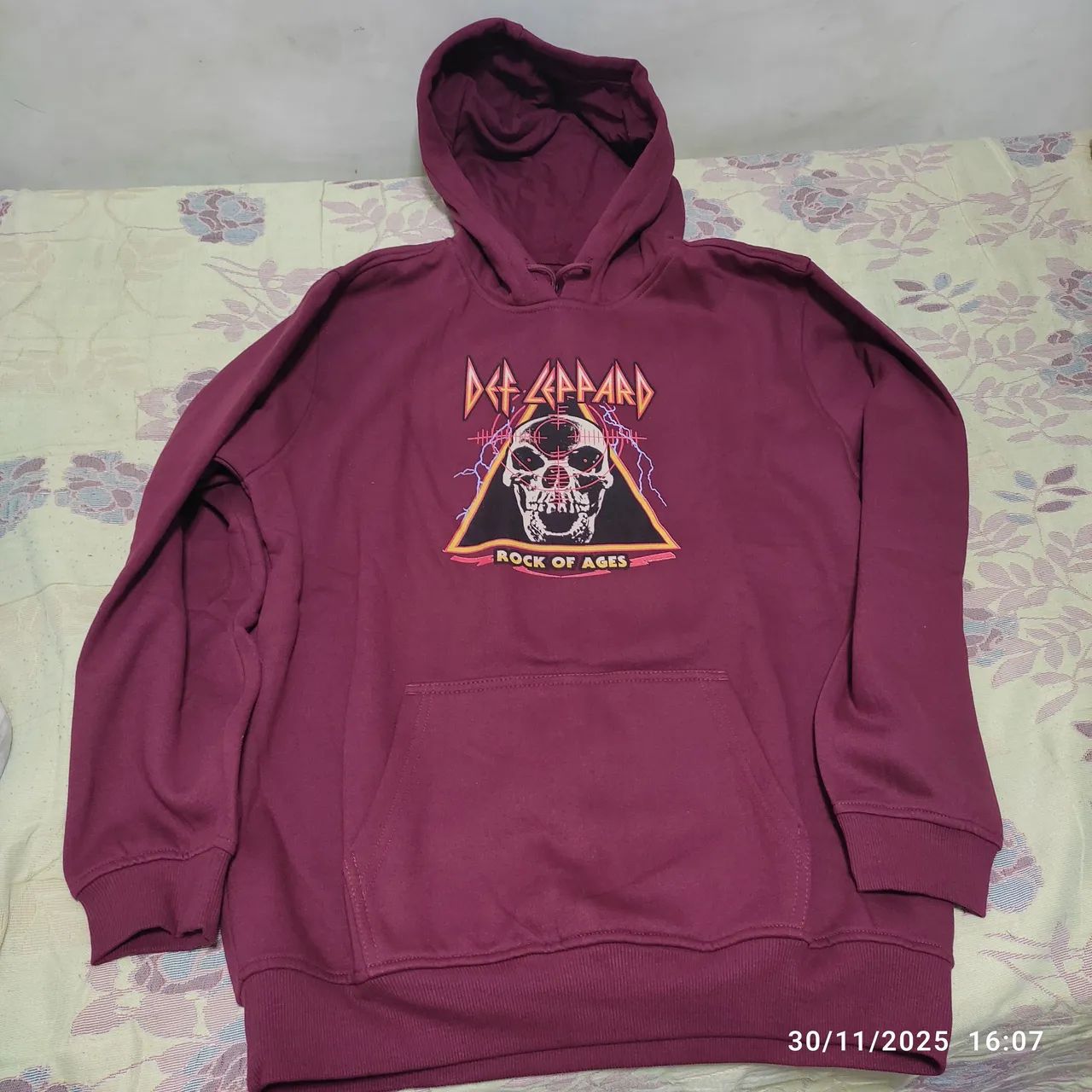 Def Leppard - Moletom oficial de tour "XL" GG - Foto 2