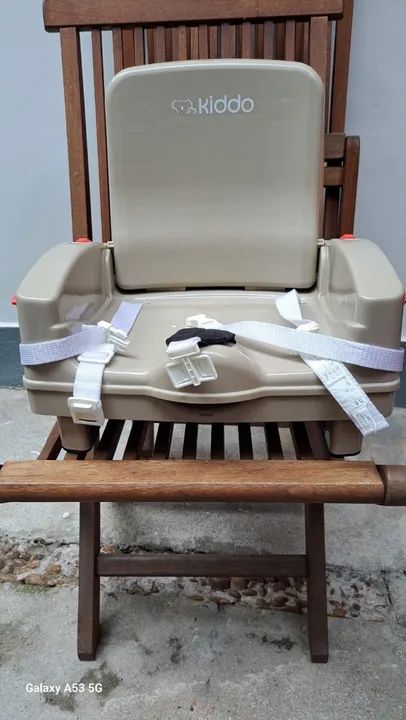 Cadeira alimentação portátil Kiddo - Foto 2