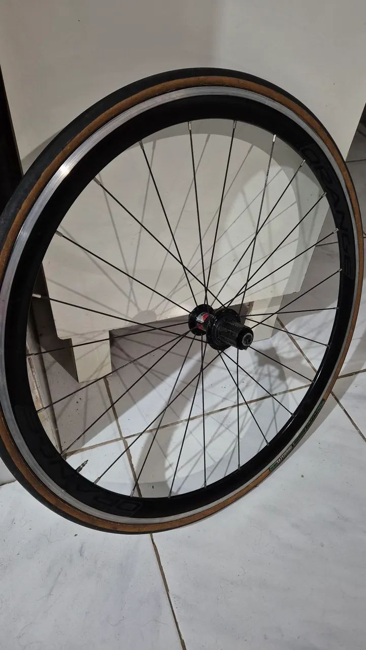 Rodas speed black orange  - Foto 4