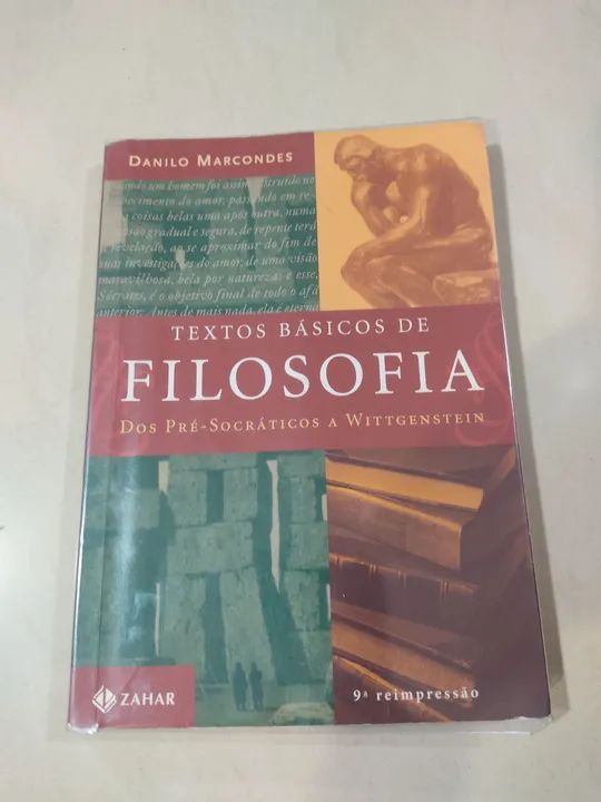 Livro Textos básicos de Filosofia