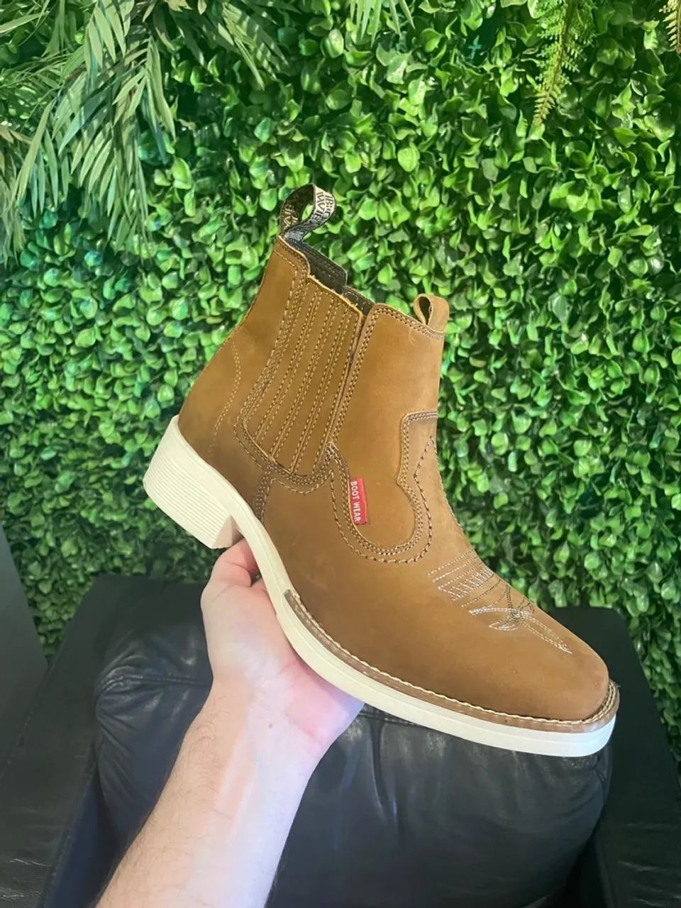 Bota Masculina Couro 