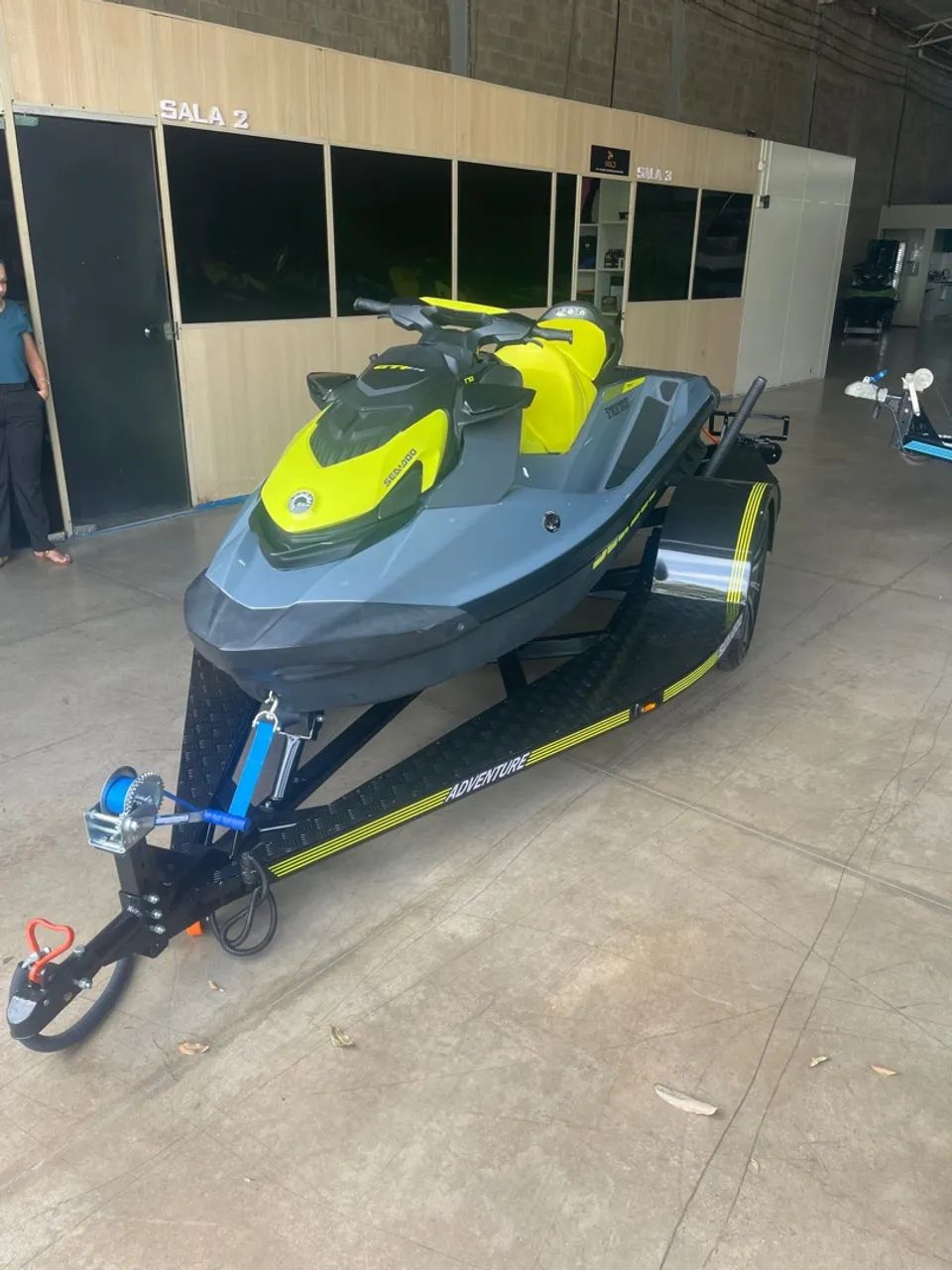 Jet ski gti 2021 segundo dono carreta nova  - Foto 10