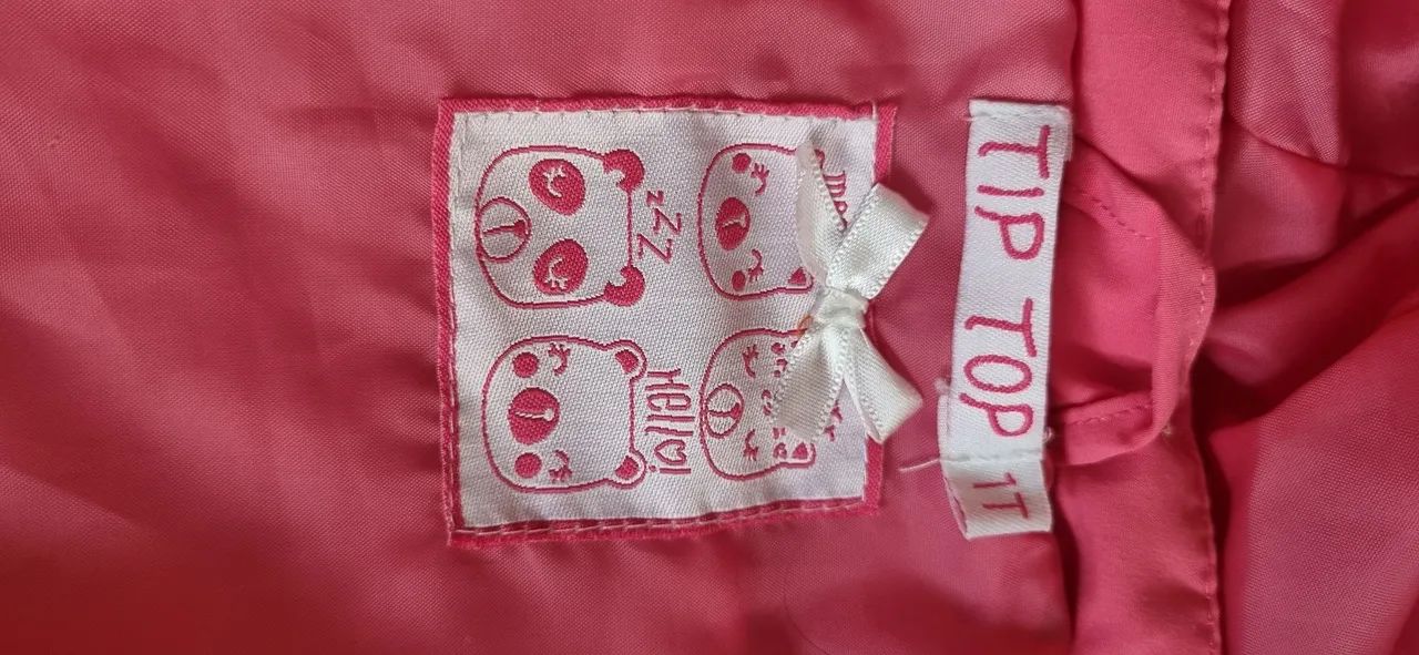 Casaco Rosa Bebê - Tamanho 1 ano - Foto 3