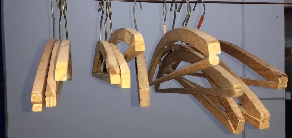 conjunto de 10 cabides 