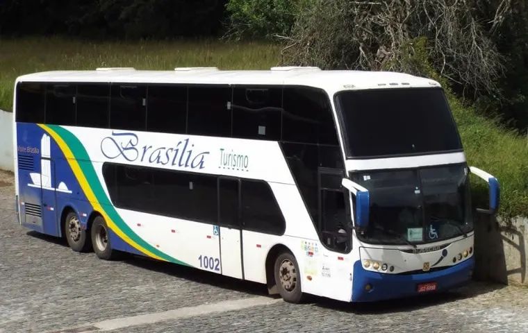 Onibus DD RSD 0500 Mercedes 55 lugares Semi leito
