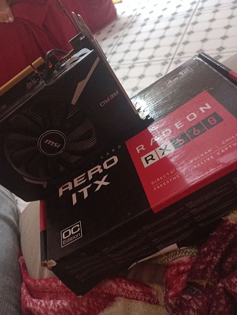 Placa de Vídeo MSI Radeon RX 560 Aero ITX OC Edition - Foto 3