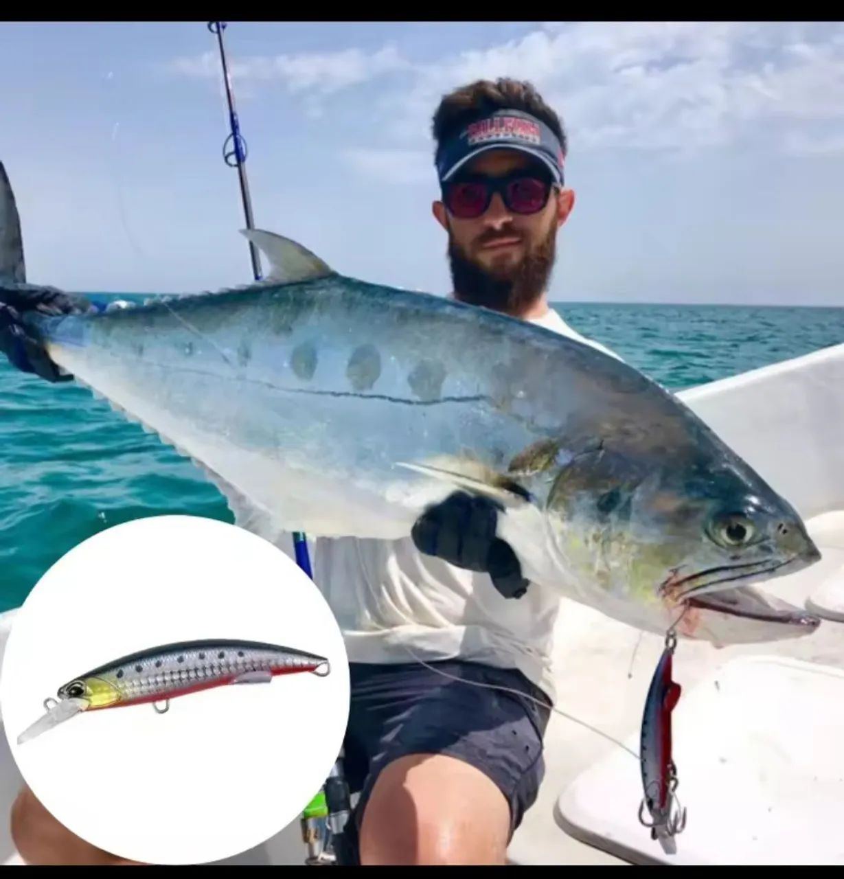 Isca de Pesca Artificial 90mm 40g p/anchovas