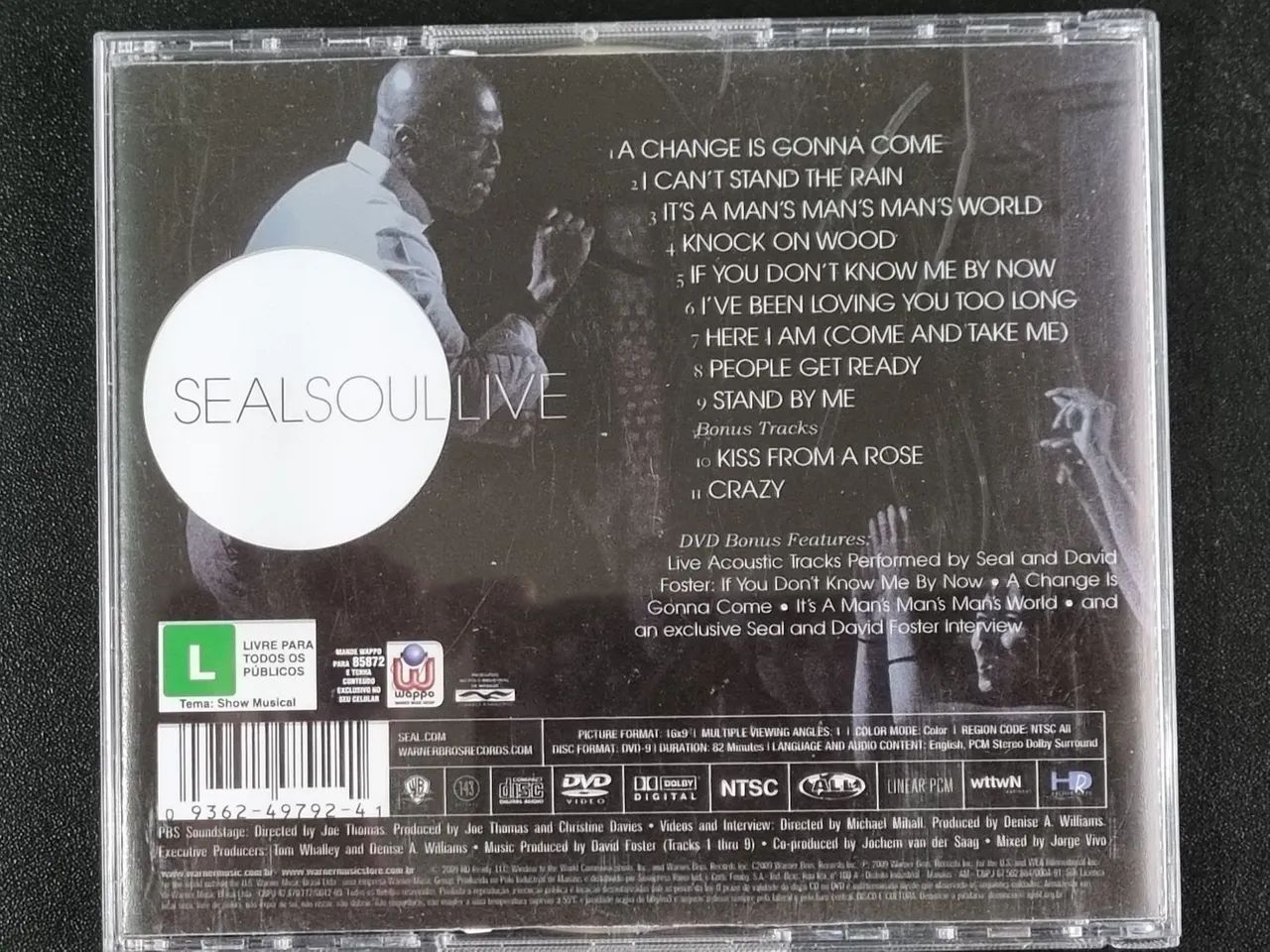 DVD Seal Soul Live duplo - Foto 4