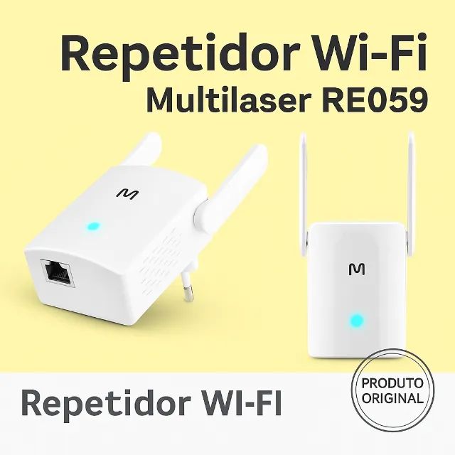 Repetidor Internet Wi-fi Multilaser RE059