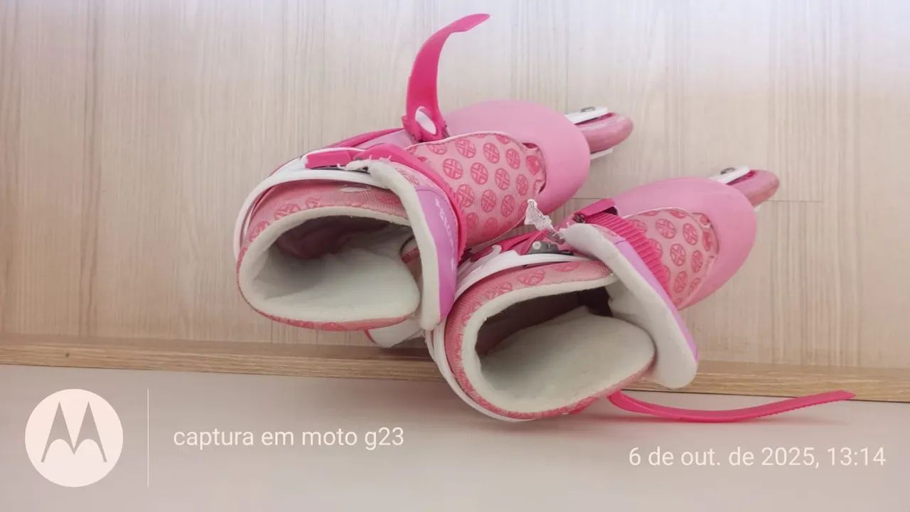 Patins feminino rosa pink n°37/38 - Foto 5