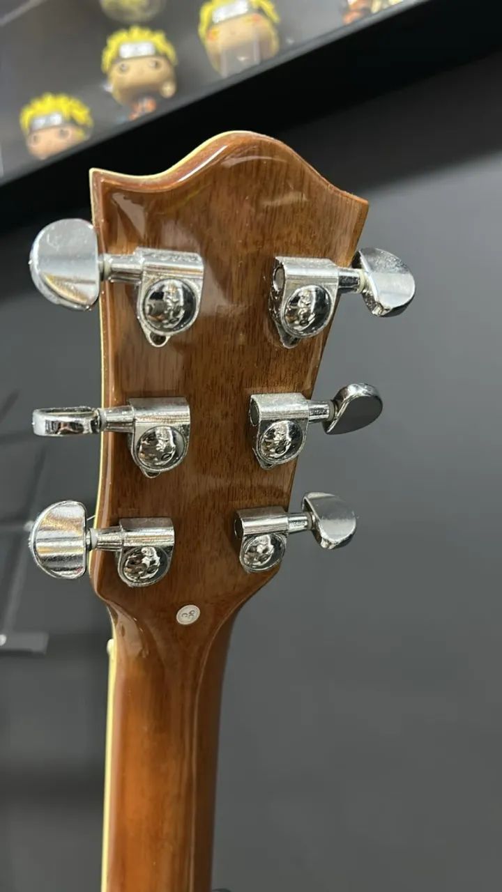 Violão tagima infinity 100 + capotraste + capa + suporte (foto) + jogo de corda elixir - Foto 3